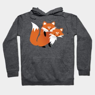 Two fox cubs Hoodie